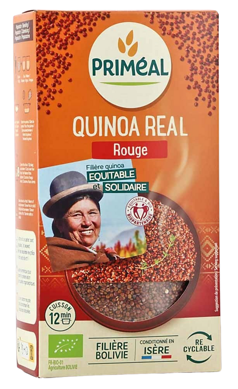 Organic red quinoa-500g-Priméal