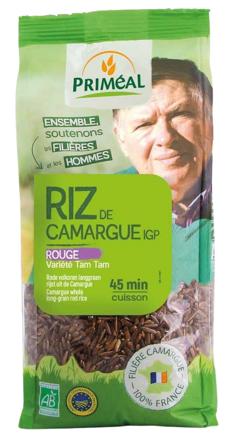Riz rouge de Camargue Bio-500g-Priméal