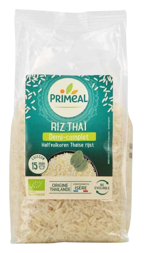 Riz thaï demi complet Bio-500g-Priméal