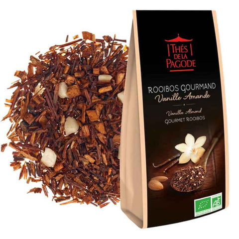 Gourmet Rooibos Vanilla Almond Organic-100g-Thés de la Pagode