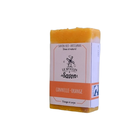 Jabón sólido canela-naranja-100g-La jabonera