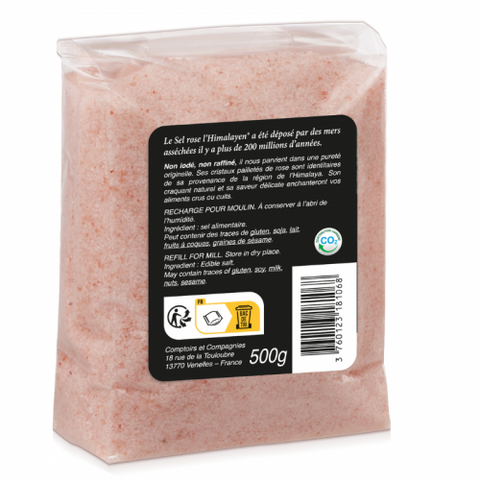 Himalayan Pink Salt-500g-Comptoirs et Compagnies
