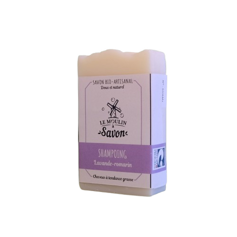 Champú sólido Lavanda-Romero-100g-Molinillo de jabón 