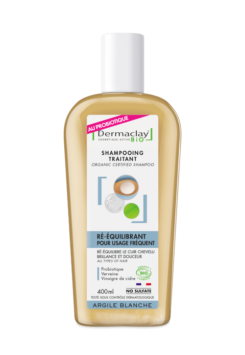Shampooing probiotique ré-équilibrant-250ml-Dermaclay