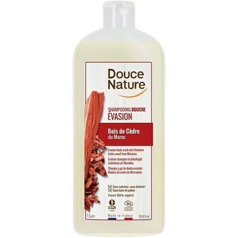 Cedarwood escape shower shampoo-1L-Douce Nature