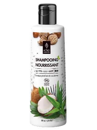 Organic nourishing shampoo-Aloe vera, Coconut and Shea butter-200ml-Altho