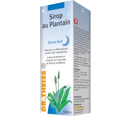 Sirop au Plantain-Bonne Nuit-100ml-Dr.Theiss