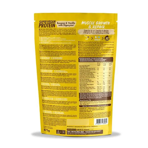 Super Vegan Protein-Banane & Vanille-400g-Iswari