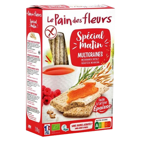 Organic Special Morning Toasts-Multigrains-230g-Le pain des fleurs