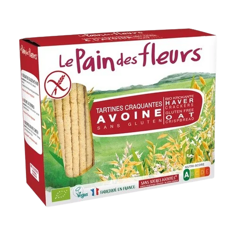 Tartines craquantes Avoine Bio-150g-Le Pain des fleurs