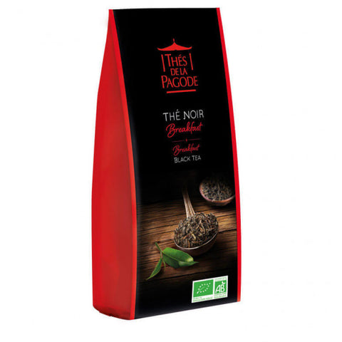 Organic Breakfast Black Tea-100g-Thés de la Pagode