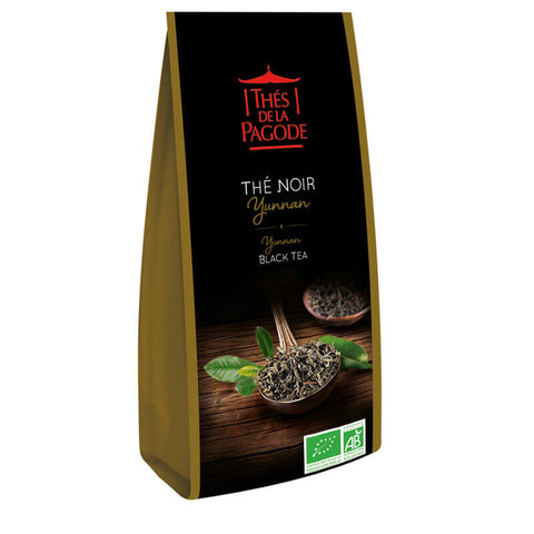 Organic Yunnan Black Tea-100g-Thés de la Pagode