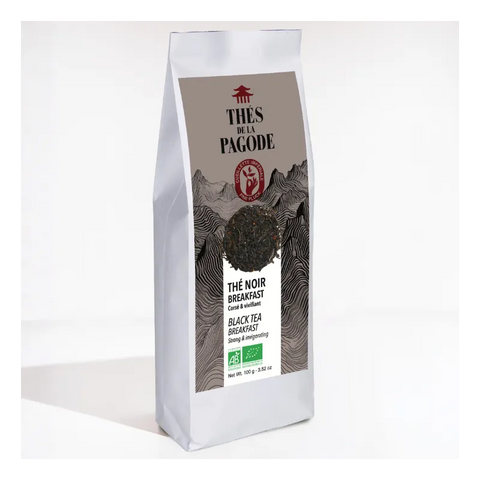 Thé Noir Breakfast Bio-100g-Thés de la Pagode