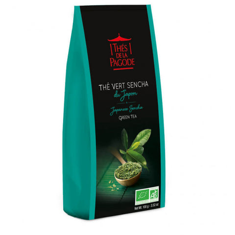 Organic Sencha green tea from Japan-100g-Thés de la Pagode