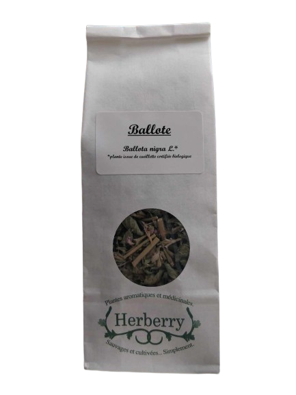 Organic black Ballote herbal tea-20g-Herberry