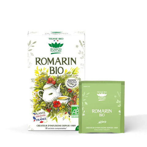 Tisane de Romarin Bio-18 sachets-Romon Nature