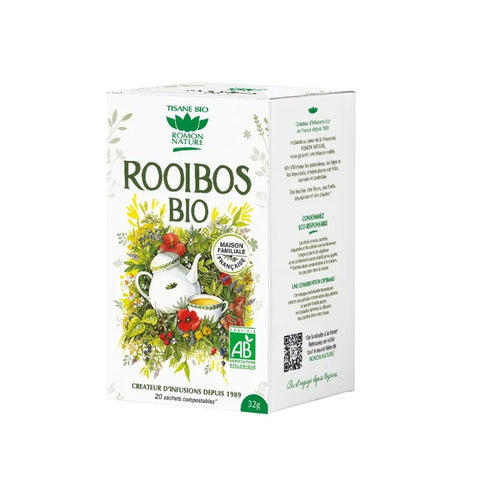 Tisane de Rooibos Bio-20 sachets-Romon Nature