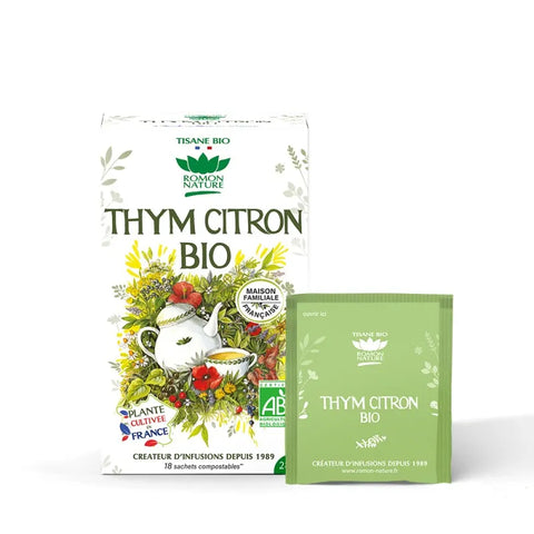 Infusión de Tomillo Ecológica-20 sobres-Romon Nature