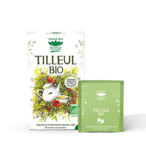 Tisane de Tilleul Bio-20 sachets-Romon Nature