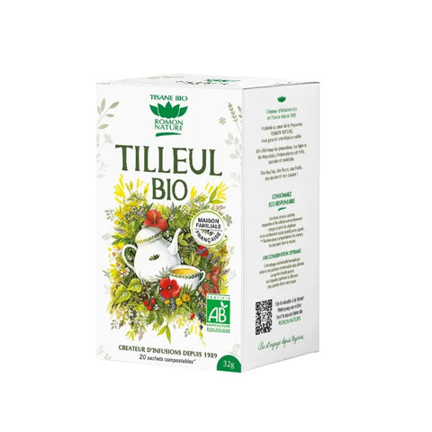 Tisane de Tilleul Bio-20 sachets-Romon Nature