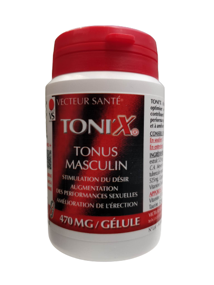 Toni'x Tonus Masculin-60 gélules-Vecteur santé
