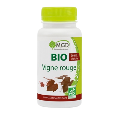 Organic red vine-90 capsules-MGD nature