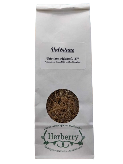 Organic Valerian Officinale for herbal teas-30g-Herberry