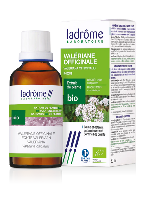 Valerian Officinale Organic Extract-50ml-Ladrôme