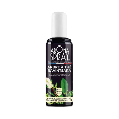 spray d'ambiance aux huiles essentielles Aromaspray Arbre à Thé et Ravintsara-100ml