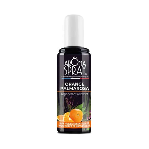 spray d'ambiance aromspray huiles essentielles orange palmarosa