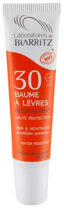 Lip balm SPF 30 Sea and Mountain Organic-15ml-Laboratoires de Biarritz