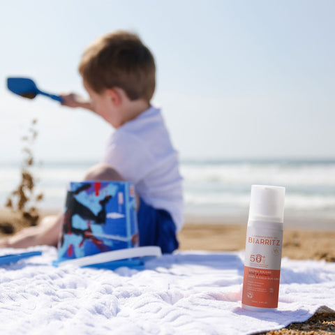 Crème Solaire Bébé et Enfant SPF50+ 100ml – Laboratoires de Biarritz