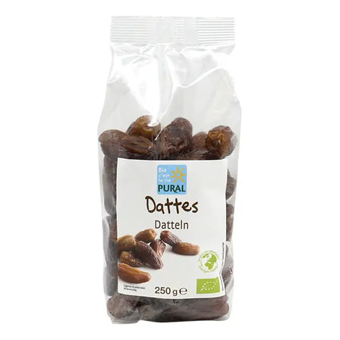 Organic pitted dates-250g-Pural