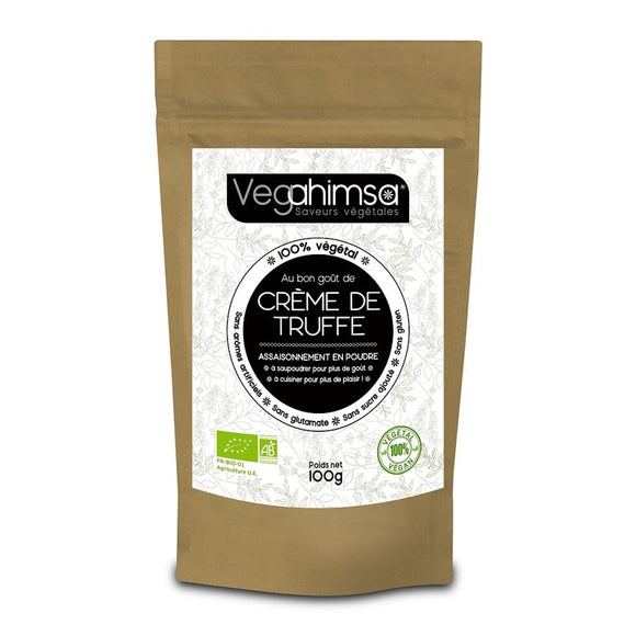 Assaisonnement végétale Bio-Crème de Truffe-100g-VegaHimsa