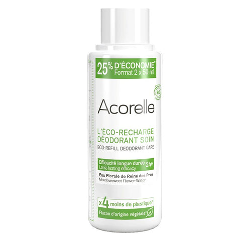 Eco-Recharge Organic Long-lasting Roll-on Deodorant-100ml-Acorelle