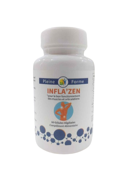 Infla'Zen-Muscle and joint pain-60 capsules-Pleine Forme®