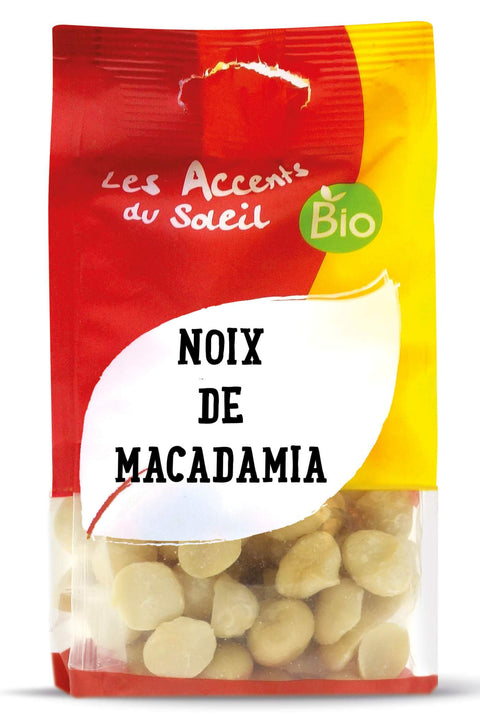 Nueces de Macadamia Orgánicas-125g-Acentos de sol