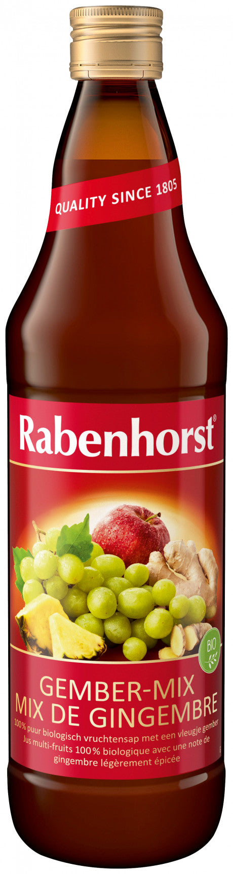 Organic Ginger Mix Juice-750ml-Rabenhorst