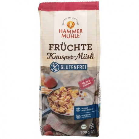 Organic fruit muesli-Gluten-free-300g-HAMMERMÜHLE