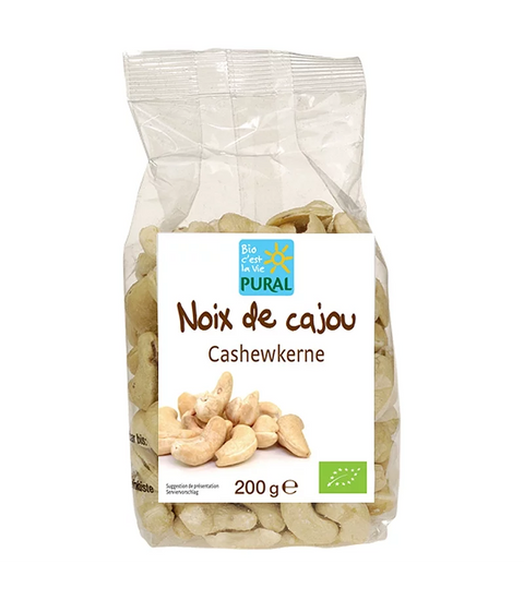 Organic Cashew Nuts-200g-Pural