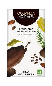 Chocolat Noir Bio 85% Origine Ouganda-70g-Néo Gourmets