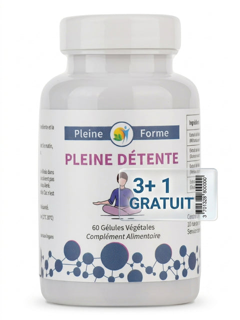 Pleine Détente – Complexe anti-stress & relaxation | 60 gélules