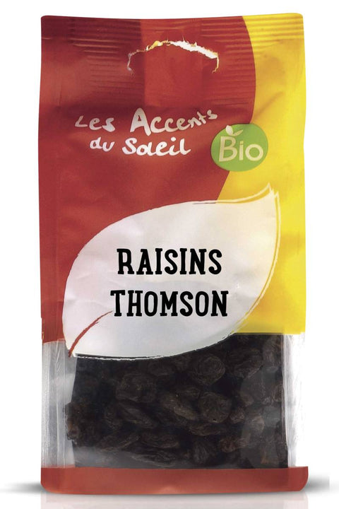 Organic raisins Thomson-200g-Accents of the sun