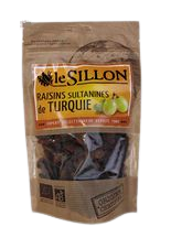 Organic sultanas raisins-250g-Le Sillon