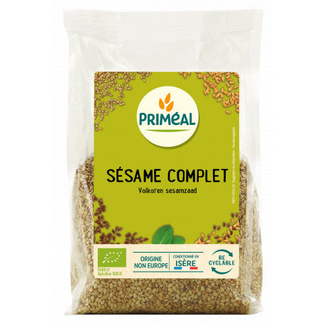 Organic whole sesame-250g-Priméal