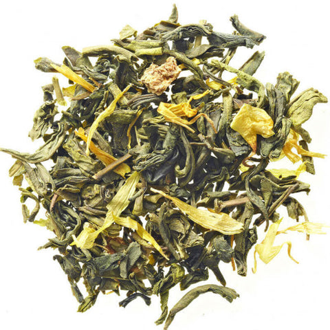Organic Citrus Green Tea-100g-Thés de la Pagode