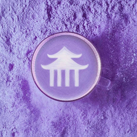 Ubé Latte Thés de la Pagode  Igname violette, sans caféine, vegan