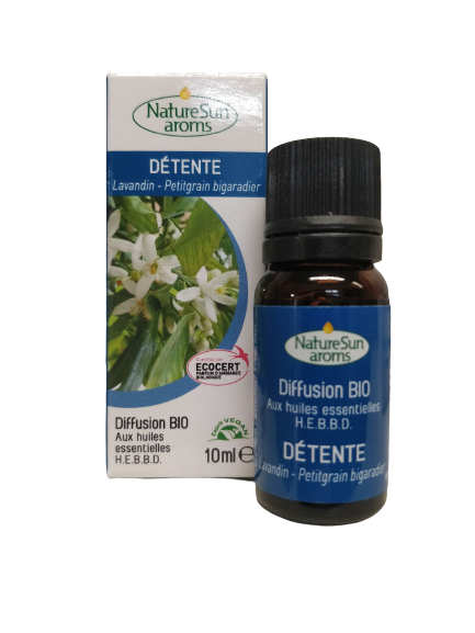 Diffusion Détente Bio-10ml-NatureSun'aroms