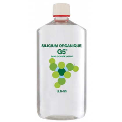 Silicium organique G5 sans conservateur - 1 L-LLR g5 - [shop_name1. Phytospagyrie N°15  Stimulant physique et mental -300ml-Vecteur energy]