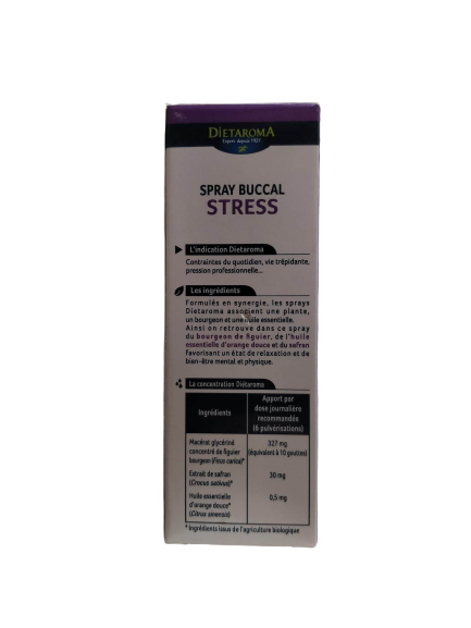 Spray bucal antiestrés con Azafrán-30ml-Dietaroma